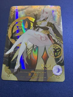 NingGuang Genshin Impact SSR Doujin Foil Goddess Story 5M03-65 Anime Waifu Card - Image 5