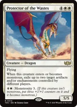 MTG Tarkir: Dragonstorm Commander - Protector of the Wastes - Image 1