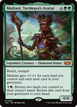 MTG Tarkir: Dragonstorm Commander - Multani, Yavimaya's Avatar - Image 1