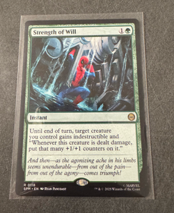 MTG Strength Of Will 0267 Extended Art NON FOIL Rare - Image 1