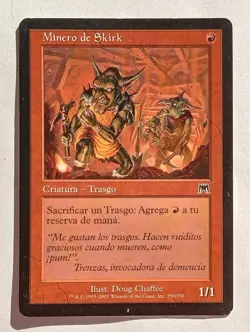 Magic MTG - Skirk Prospector (Spanish) - Onslaught - LP - Image 1