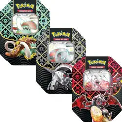 Pokemon TCG Paldean Fates Tins - Complete Set of 3 Brand New & Sealed! - Image 1