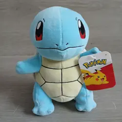 BRAND NEW With Tags Pokemon SQUIRTLE 8" Plush Stuffed Animal Jazwares Toy - Image 1