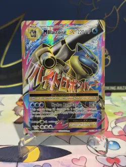 M Blastoise EX (Full Art) 102/108 XY - Evolutions - Pokemon Card - NM - Image 1