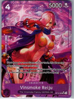 Vinsmoke Reiju (Alt Art) OP12-063 English Legacy of Master - One Piece Card - NM - Image 1
