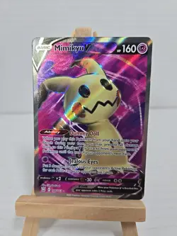 Pokemon TCG Mimikyu v Full Art Holo Rare Card 148/163 Battle Styles NM - Image 2