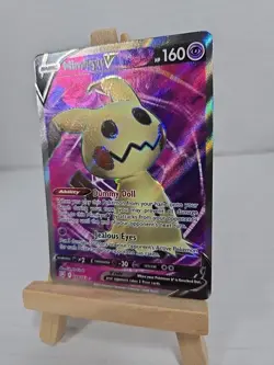 Pokemon TCG Mimikyu v Full Art Holo Rare Card 148/163 Battle Styles NM - Image 3