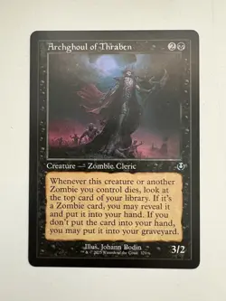 Archghoul of Thraben Retro Frame MTG Magic the Gathering Card NM Near Mint INR - Image 1