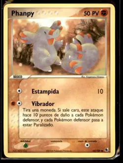 2003 EX - Ruby & Sapphire Phanpy Basic/Common #62 - Image 1