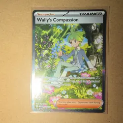 Pokemon Wally's Compassion EX Full Art Holo 186/132 Me01: Mega Evolution - Image 1