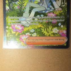 Pokemon Wally's Compassion EX Full Art Holo 186/132 Me01: Mega Evolution - Image 3