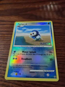 Piplup 71/100 - Platinum Stamped Burger King Promo - Pokemon TCG Reverse Holo - Image 4