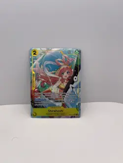Shirahoshi (Alternate Art) OP12-102 Legacy of the Master Foil One Piece Card - Image 1