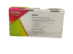 2-Pack Pokemon TCG Fall 2021 Collectors Chest Tin Lunchbox + Blue Poke Ball. - Image 2