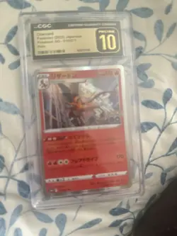 2022 Pokemon Go Charizard 010/071 R S10b Japanese Edition CGC Pristine 10 - Image 1