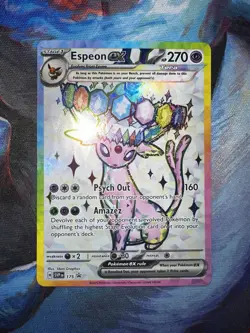 Pokemon Espeon EX SVP 175 Premium Figure Collection Promo (POTENTIAL PSA 10) - Image 1