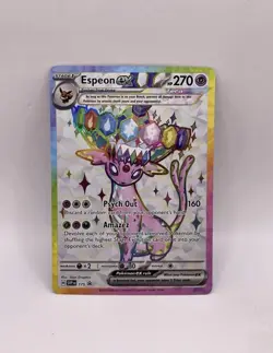 Pokemon Espeon ex SVP 175 Premium Figure Collection Black Star Promo NM - Image 1