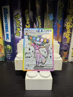 Pokemon Espeon ex SVP 175 Premium Figure Collection Black Star Promo English - Image 1