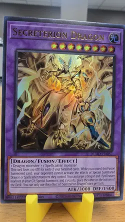 Secreterion Dragon Ultra Rare 1st Edition DUAD-EN037 Yu-Gi-Oh Near Mint - Image 3