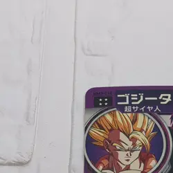 MM3-018 Gogeta Super Dragon Ball Heroes Trading Card UR Ultimate Rare NM Mint - Image 3