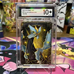 Black Kyruem Non TCG Pokemon *Comic Art Slab Special Card * Graded 10 - Image 1