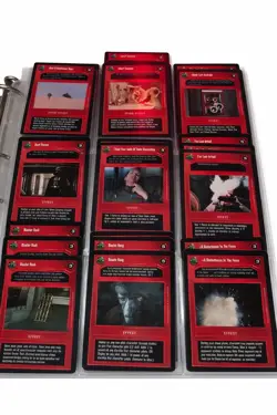 Star Wars CCG Decipher SWCCG Lot 1500+ Cards Duplicates Binder Light/Dark Rares - Image 2