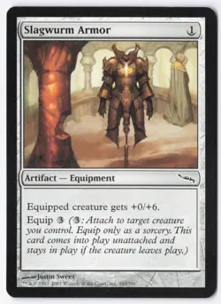 Slagwurm Armor Normal C Mirrodin 243 LP - Image 1