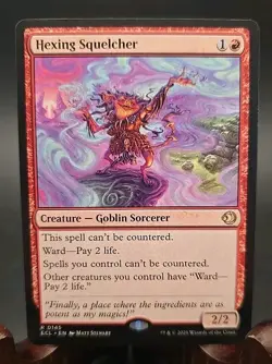 Hexing Squelcher Lorwyn Eclipsed MTG Regular Near Mint - Image 1