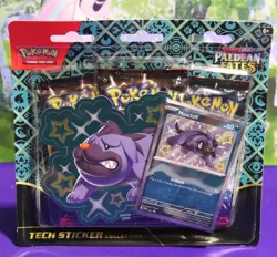 Pokemon Scarlet & Violet PALDEAN FATES Tech Sticker FIDOUGH NEW SEALED - Image 2