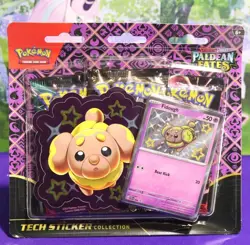 Pokemon Scarlet & Violet PALDEAN FATES Tech Sticker FIDOUGH NEW SEALED - Image 4