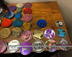 Lot of 161 Official Pokemon TCG Coins. - Image 3