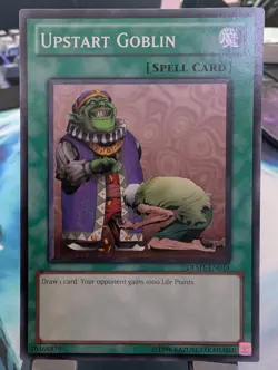 YuGiOh! Upstart Goblin DEM1-EN014 - Image 1