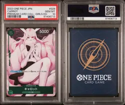 Carrot OP02-029 One Piece Japanese Holo Premium Collection Girls Promo PSA 10 - Image 3