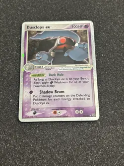 Pokemon EX Dusclops-EX Holo Card 94/106 Emerald, Near Mint Condition - Image 1