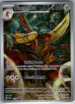 Kingambit SVP 130 SV: Scarlet & Violet Promo Cards - Pokemon Card - NM - Image 1