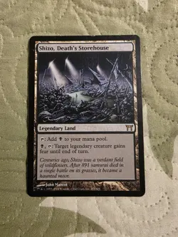 Shizo, Death's Storehouse - Champions of Kamigawa Regular - mtg - LP - Image 1