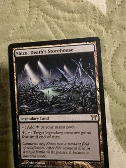 Shizo, Death's Storehouse - Champions of Kamigawa Regular - mtg - LP - Image 2