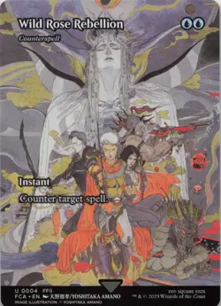 Wild Rose Rebellion - Counterspell (Showcase) U FINAL FANTASY 4 - LP MTG - Image 1