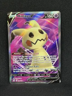 Pokemon Mimikyu v Full Art Ultra Rare TCG Card Battle Styles 148/163 NM - Image 1