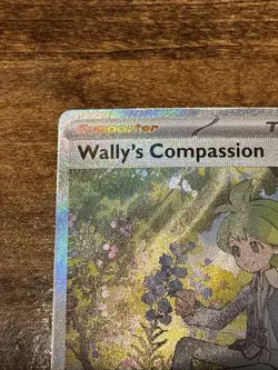 Pokemon TCG Wally's Compassion 186/132 Me01: Mega Evolution Holo NM/M - Image 4
