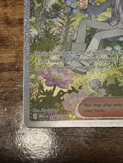 Pokemon TCG Wally's Compassion 186/132 Me01: Mega Evolution Holo NM/M - Image 5