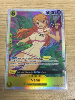One Piece Two Legends Nami OP08-106 Super Rare - Image 1