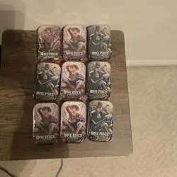 One Piece Tin Pack Set Vol 2 X9 I TS-02 OP-13 I Factory Sealed Fast Ship ✅🎁 - Image 1