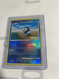 Piplup - 71/100 [Platinum] Burger King Promo Stamped Reverse Holo Pokemon TCG NM - Image 2