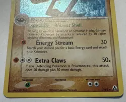 Kabutops 7/92 EX Legend Maker Holo Rare Pokemon TCG 2006 7/92 Heavy Play - Image 2