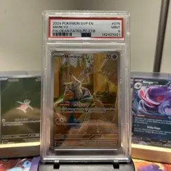 Pokemon TCG Mimikyu Scarlet & Violet Promo Card 075/Promo PSA 9 Pokemon Center - Image 1