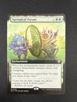 Springleaf Parade (EXTENDED) - Lorwyn Eclipsed (MTG) NM - Image 1