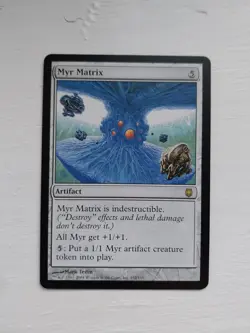 MTG [Magic the Gathering] Myr Matrix [Commander] [Modern] NM/M - Image 1