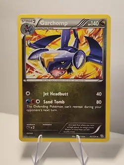 Garchomp 91/124 Dragons Exalted Regular Pokemon TCG LP/NM - Image 1