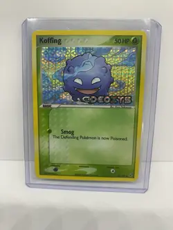 Koffing 62/107 STAMPED Pokemon Card EX Deoxys Reverse Holo Common NM - Image 5